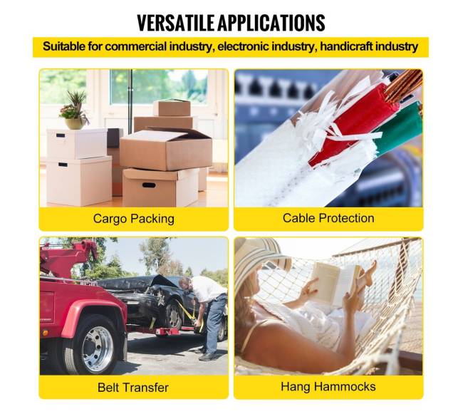 567 kg poliesterinė traukimo juosta, 961 m x 12,7 mm5