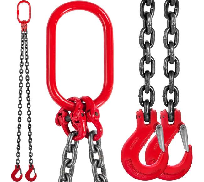 5 pėdų grandinė su kabliais 4 tonų0