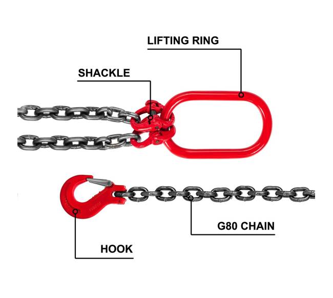 5 pėdų grandinė su kabliais 4 tonų2