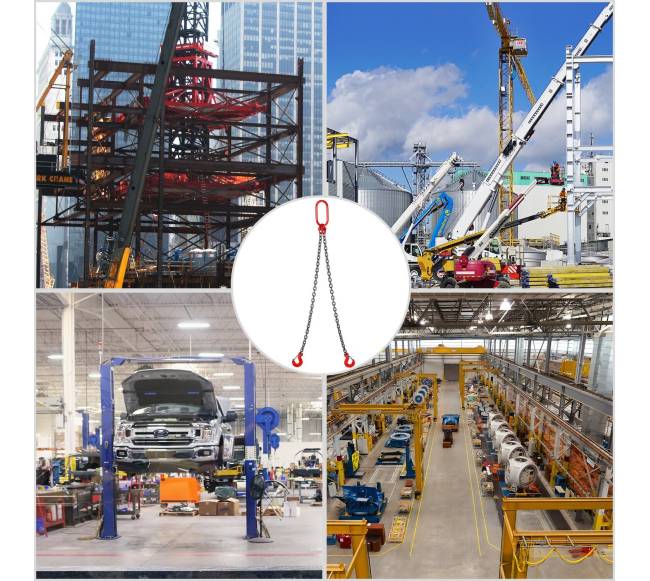 5 pėdų grandinė su kabliais 4 tonų6