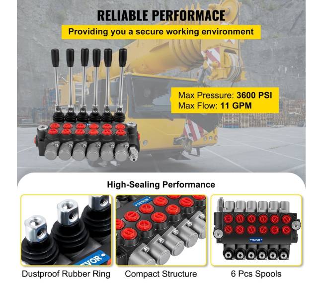 Hidraulinis kryptinis vožtuvas 6 kanalų2