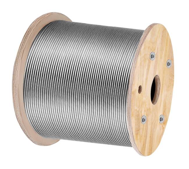 T316 nerūdijančio plieno kabelis 316"x 305 m8