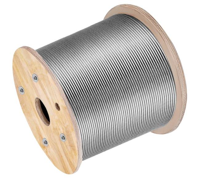 T316 nerūdijančio plieno kabelis 316"x 305 m10