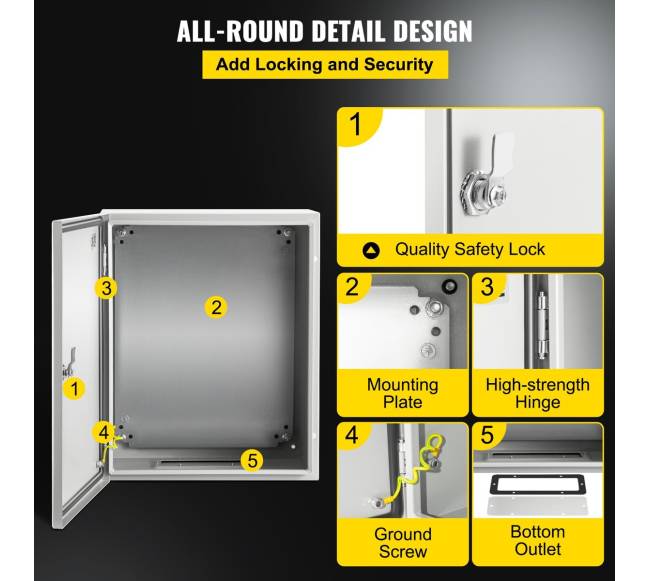 NEMA plieno dėžutė IP664