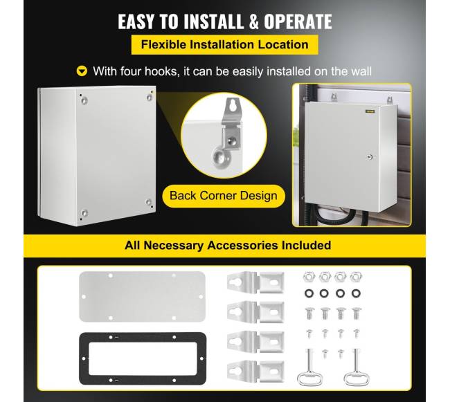 NEMA plieno dėžutė IP665