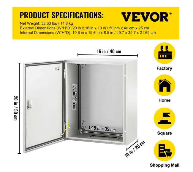 NEMA plieno dėžutė IP666