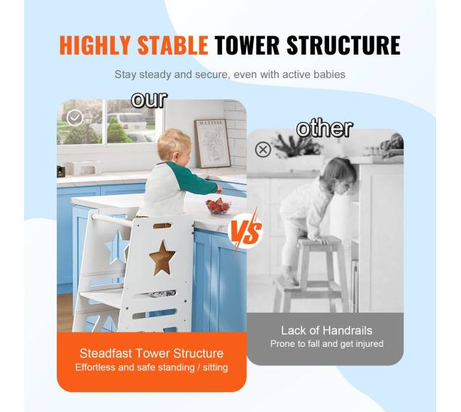 Trijų aukštų bokštinis laiptelis vaikams3