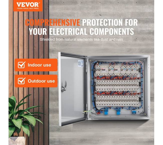 NEMA nerūdijančio plieno dėžė 30 x 30 x 20 cm1