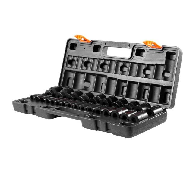 smūginis galvučių rinkinys, 26 vnt., 10-36 mm9