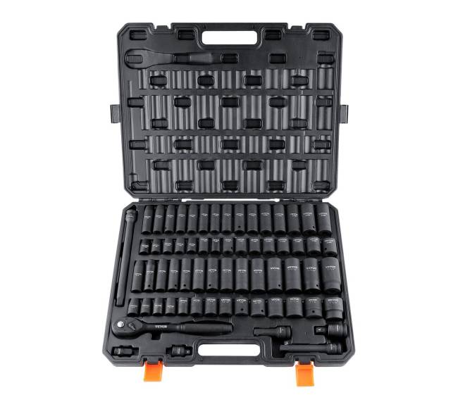 12" smūginiai galvučių rinkinys, 65 vnt.8