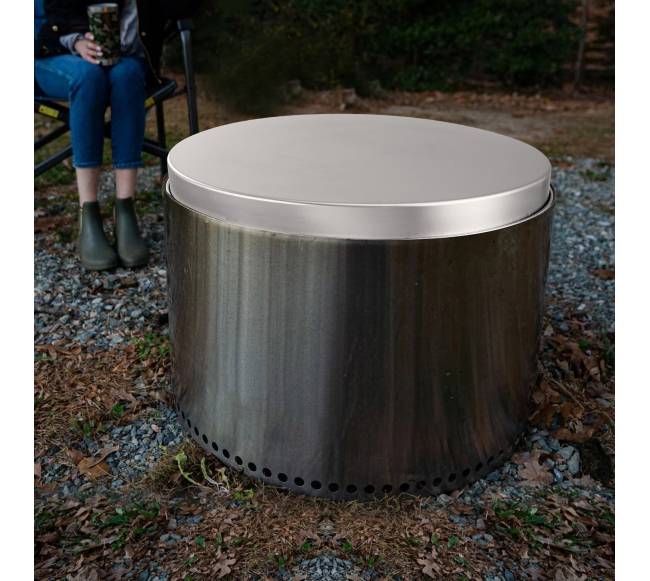 Lauko židinio dangtis iš nerūdijančio plieno7