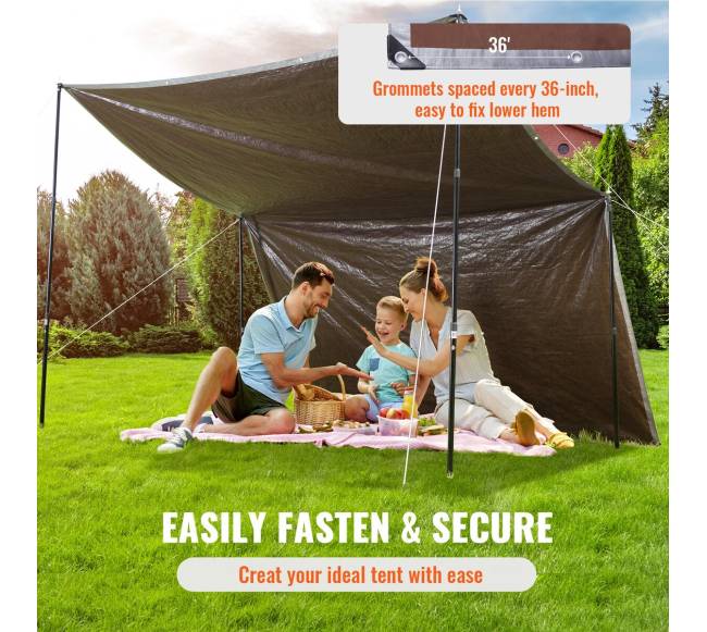 Atspari vandeniui brezentinė danga 16x20 pėdų4