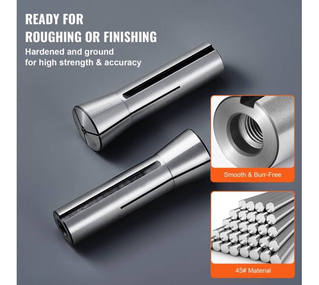 13 dalių R8 frezos rinkinys 3-22 mm3