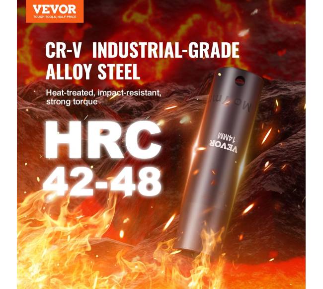 38" smūginis galvučių rinkinys, 48 dalys1