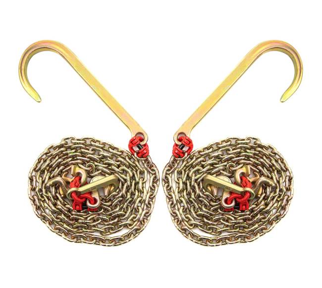 J formos gervės grandinė su kabliais9