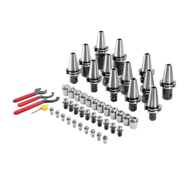 CAT40 griebtuvų laikiklis, 35 vnt., su priedais8