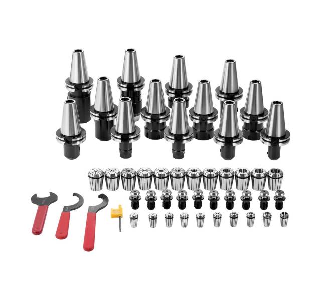 CAT40 griebtuvų laikiklis, 35 vnt., su priedais9