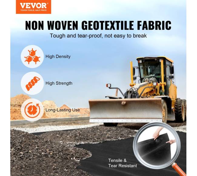 Neaustinis geotekstilės audinys po žvyru1