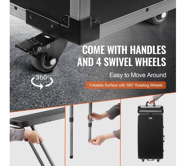 Juoda aliuminio kosmetinė su stalčiais3