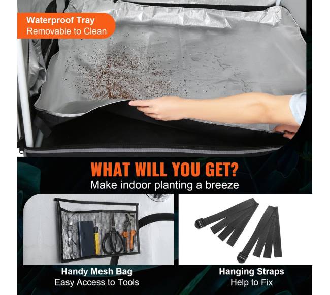 4x4 augalų auginimo palapinė su langeliu5