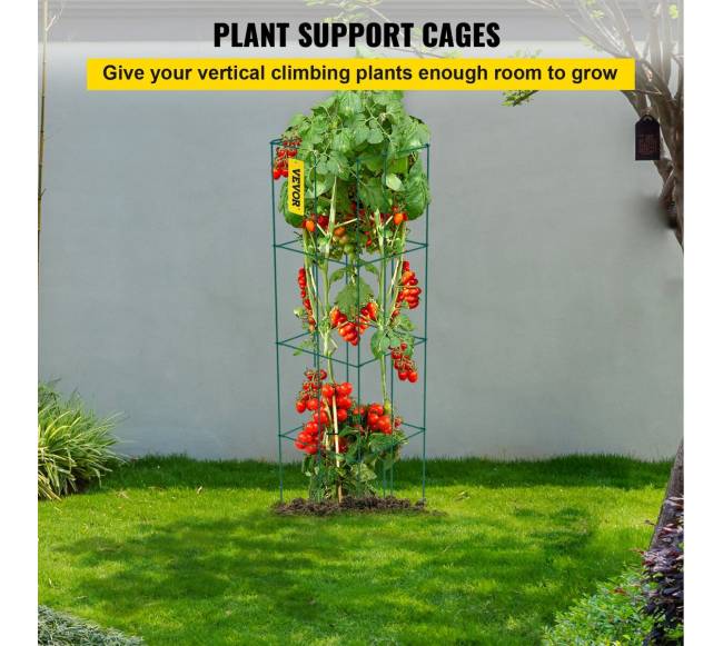 Pomidorų narveliai iš plieno su PVC danga1