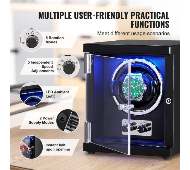 Automatinis laikrodžių suktuvas su mabuchi varikliu4