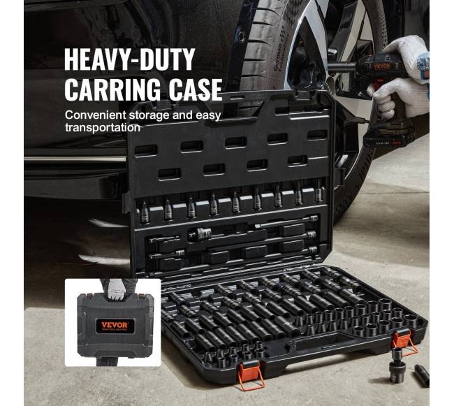 38" smūginiai galvučių rinkinys, 90 vnt.5