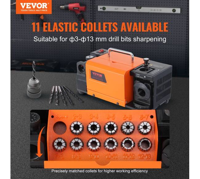 Grąžtų galąstuvas MR-13B su 11 colių tvirtinimais1