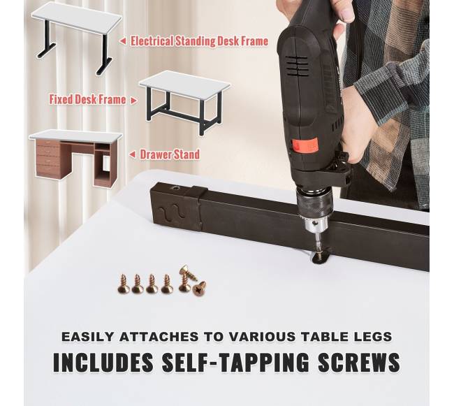 Stačiakampis stalviršis reguliuojamam stalui3