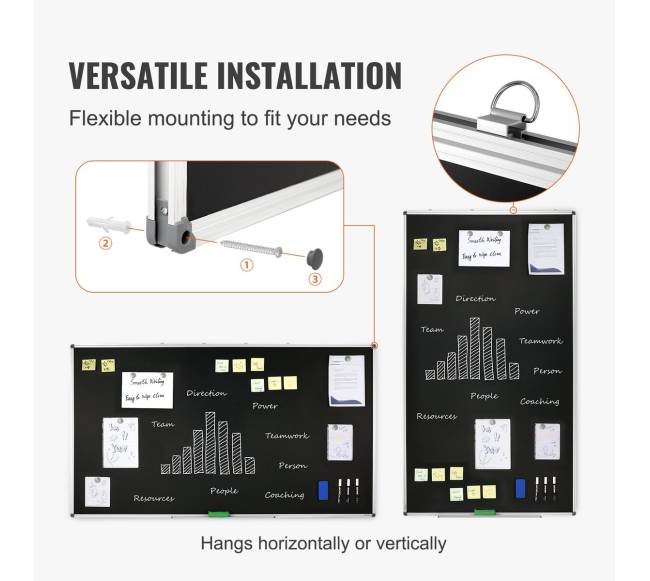 Juoda lenta su aliuminio rėmu 175 x 100 cm5