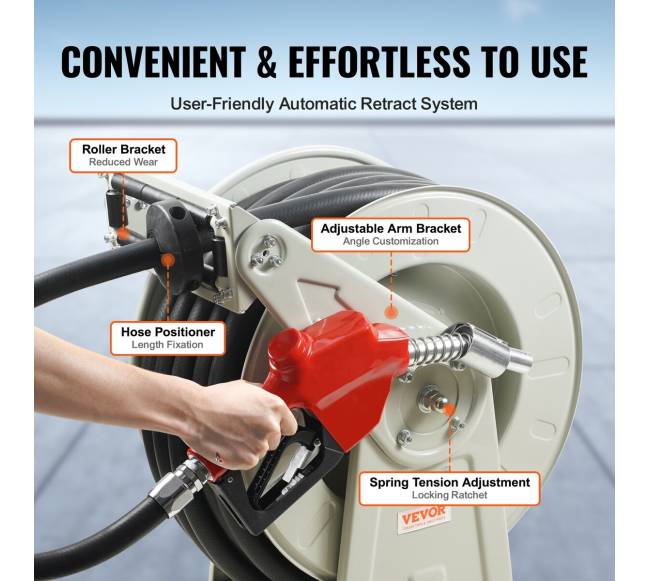 Dyzelino žarnos ritė, 34" x 663