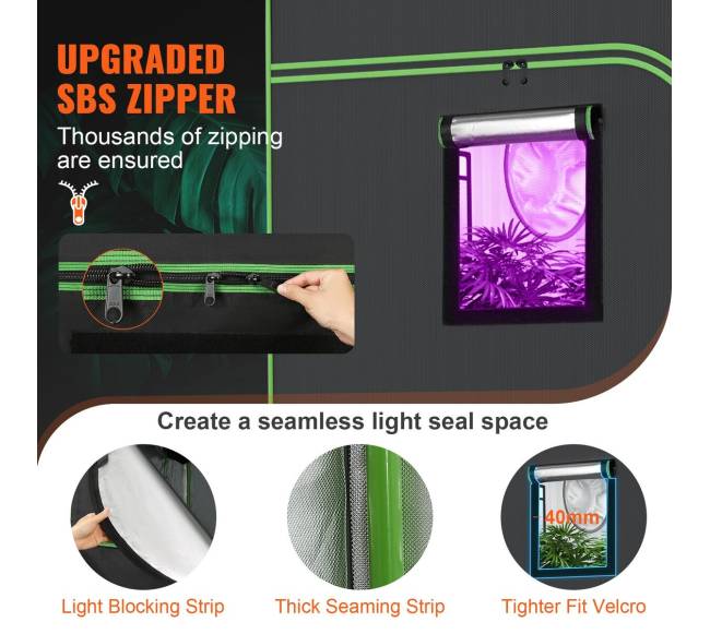 10x10 auginimo palapinė su langeliu3