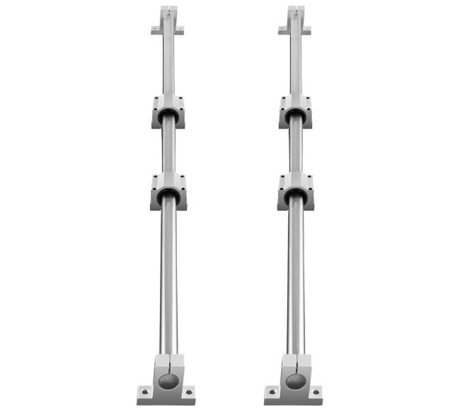 Linijinio kreiptuvo bėgių rinkinys SFC20 1200 mm8