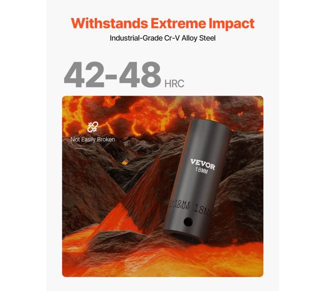 Poveikio galvučių rinkinys 12 colio, 43 vnt.1