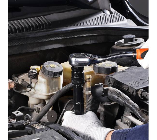 Poveikio galvučių rinkinys 12 colio, 43 vnt.7