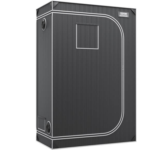 Hidroponikos auginimo palapinė 120 x 60 x 180 cm su langeliu8