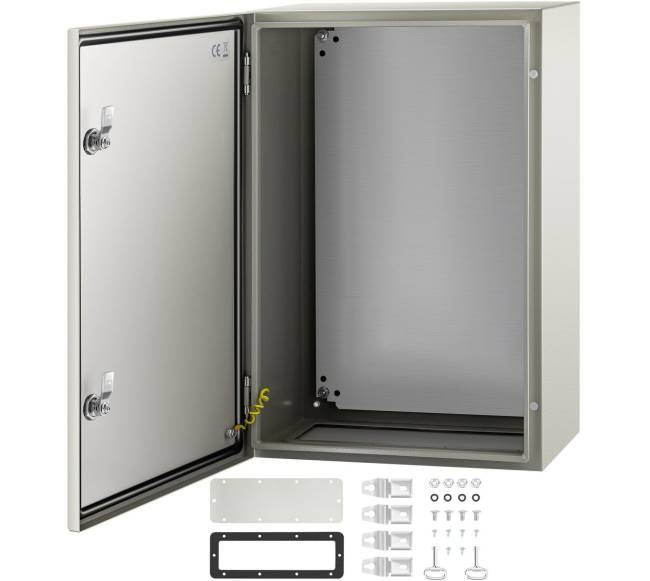 NEMA plieninė dėžė su montavimo plokšte0