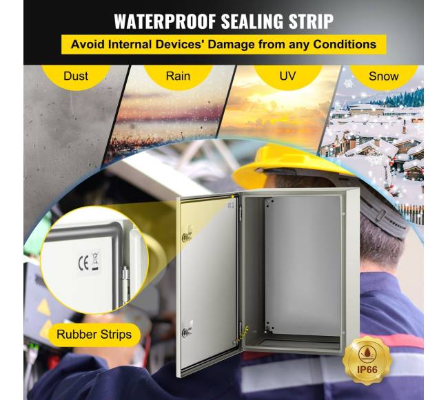 NEMA plieninė dėžė su montavimo plokšte3