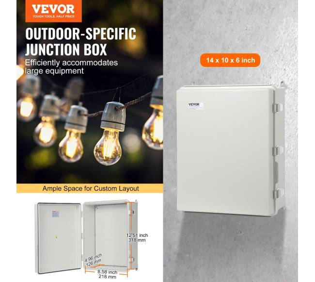 Lauko elektros jungimo dėžė IP671