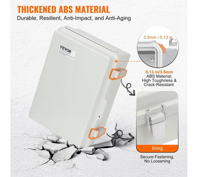 Lauko elektro jungiamoji dėžė, IP67, 43 x 33 x 18 cm3