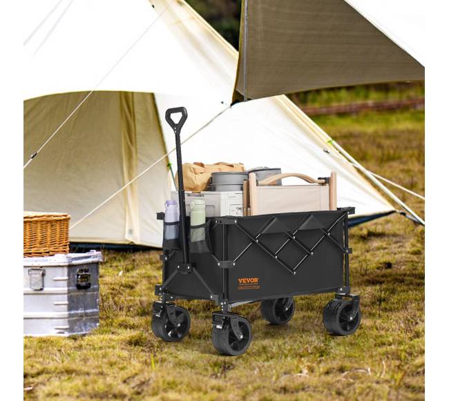 Sulankstomas vežimėlis su visureigiais ratais7