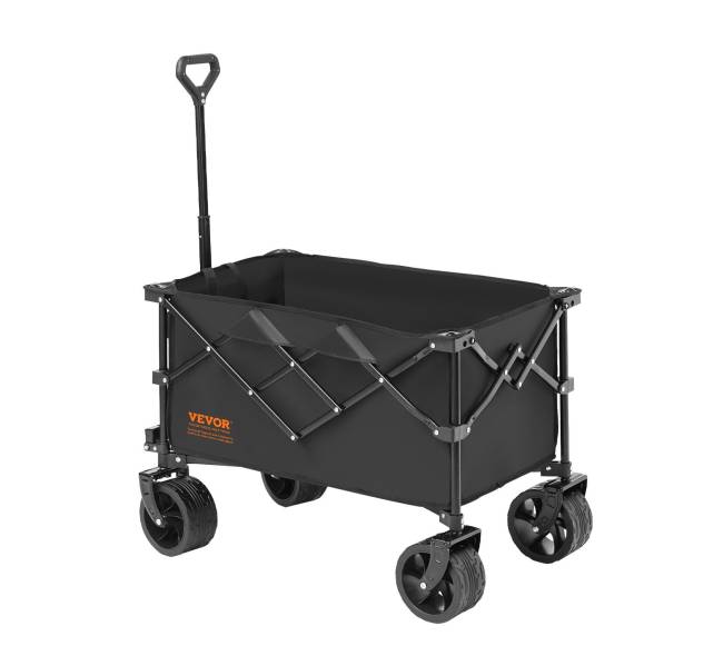 Sulankstomas vežimėlis su visureigiais ratais8