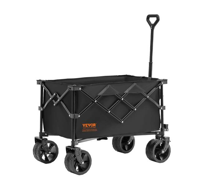 Sulankstomas vežimėlis su visureigiais ratais9