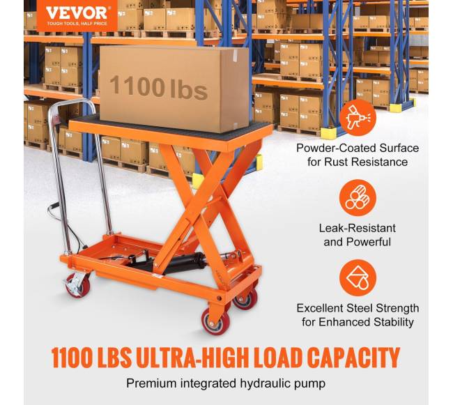 Hidraulinis keltuvas, 500 kg talpos1