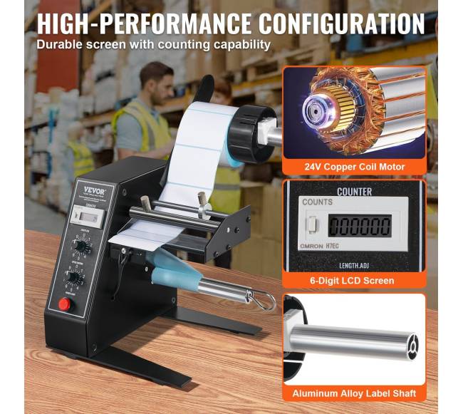 Automatinis etikečių dozatorius, reguliuojamas greitis2