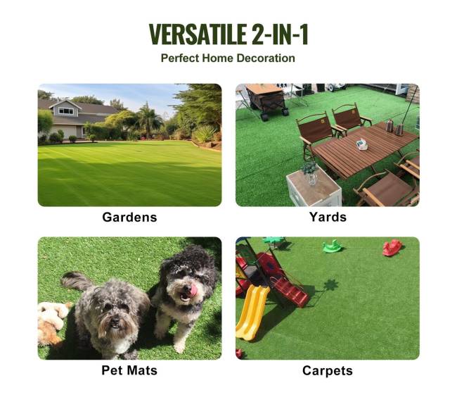 Dirbtinė žolė kilimėlis 0.9x1.5 m5