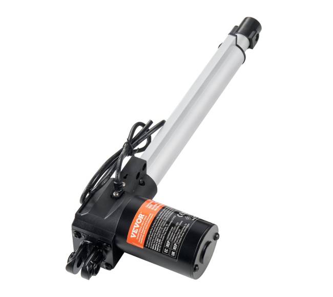 24V linijinis pavaras, 25 cm, 1000N8