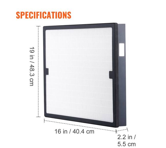 hepa oro filtras 16x19 cm keitimas3