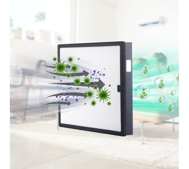 hepa oro filtras 16x19 cm keitimas7