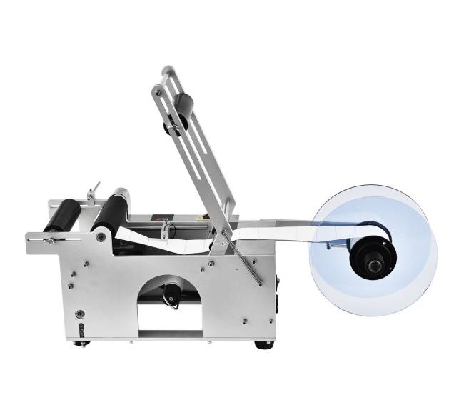 Pusiau automatinė etikečių klijavimo mašina0